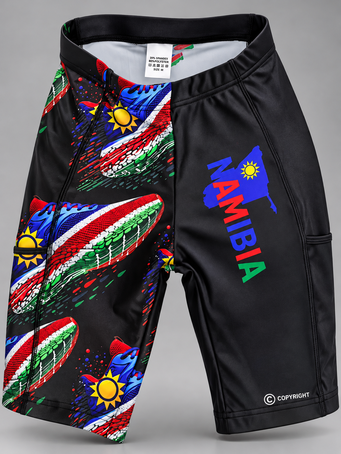Namibian Exercise Tights (Two deep Pockets)