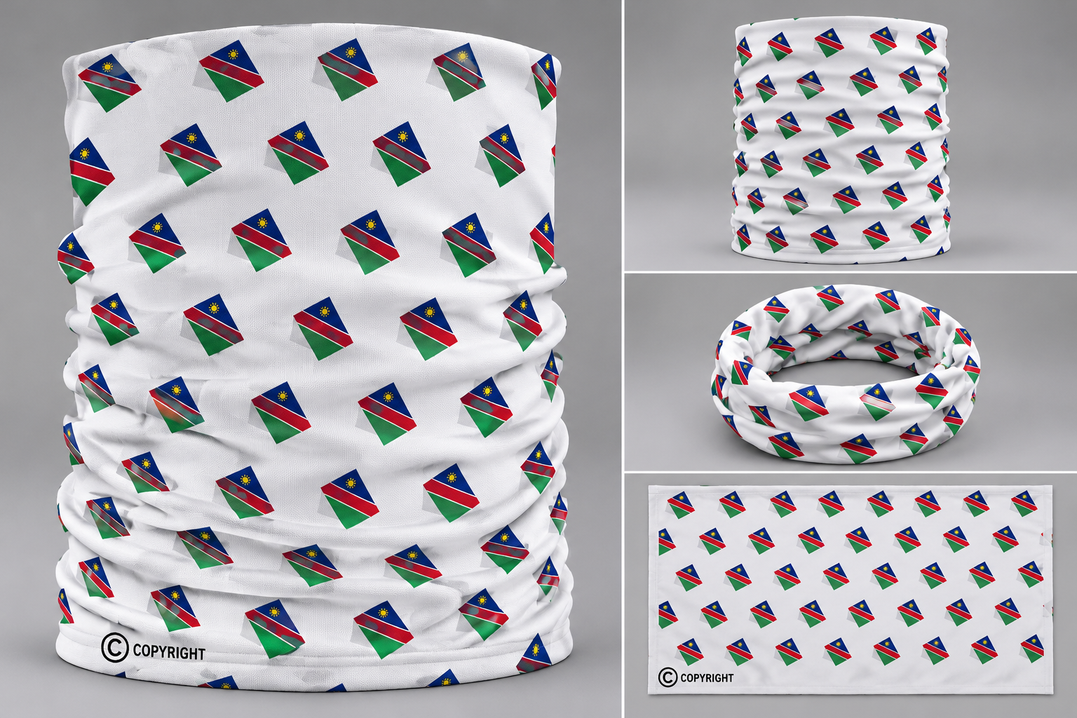 Namibian entire tiny flags / Headband