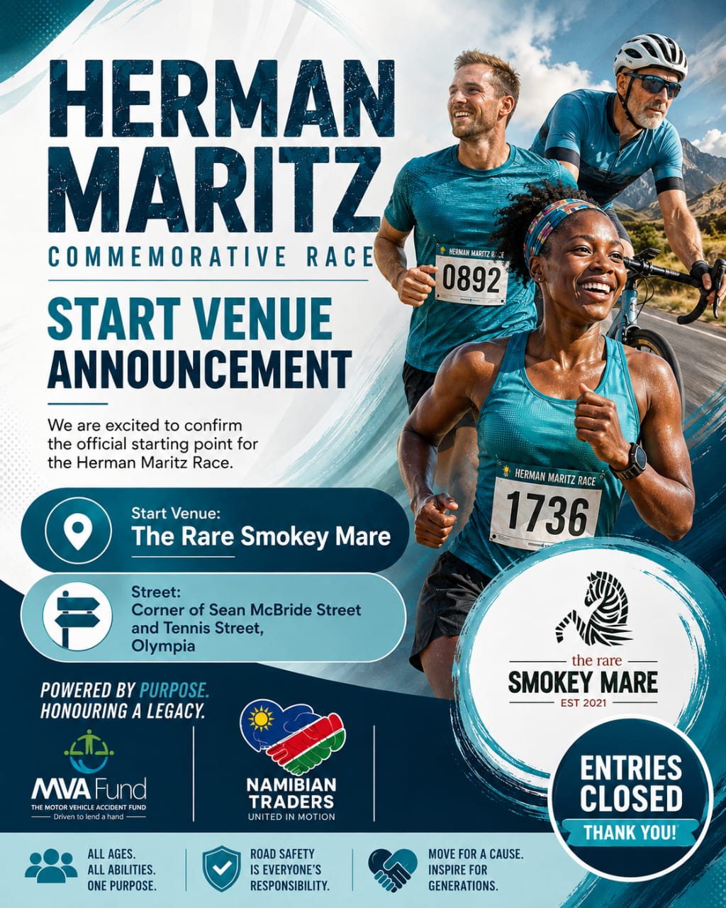 The Herman Maritz Commemorative Race poster